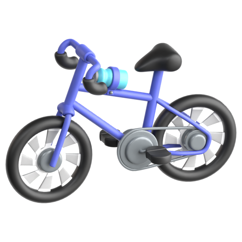 Cycling 3D Icon 3D Graphic