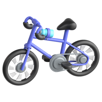 icono 3d de ciclismo 3D Graphic