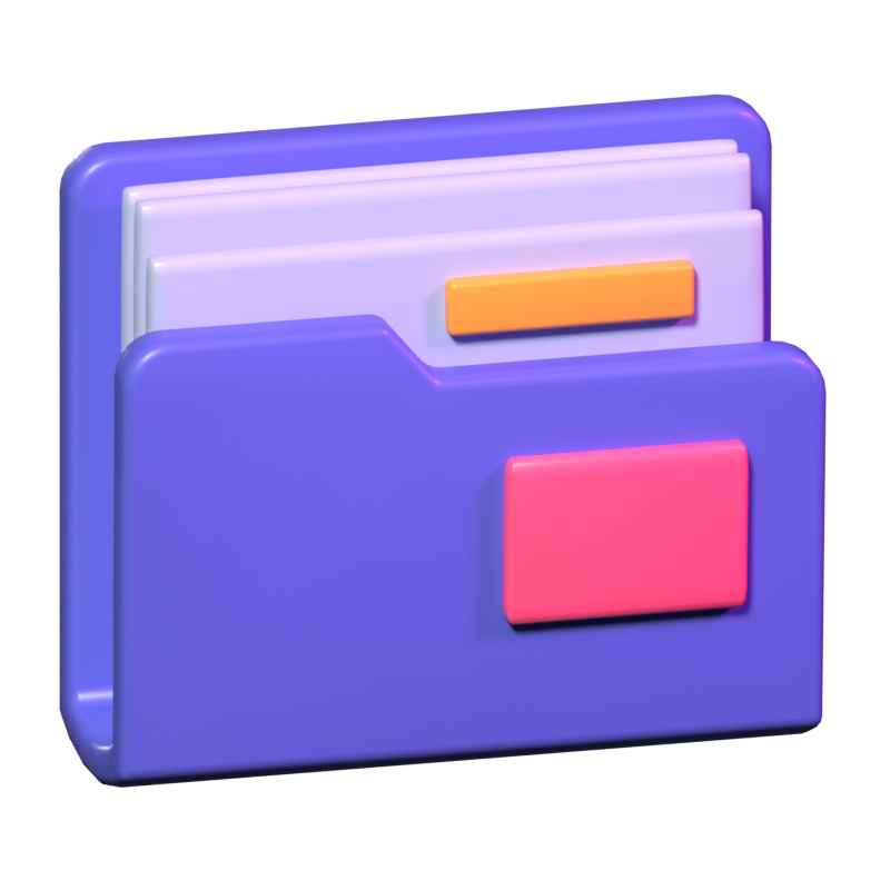 Folder 3D Icon