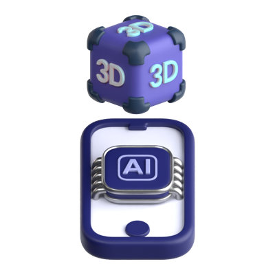 Augmented Reality 3D-Symbol 3D Graphic