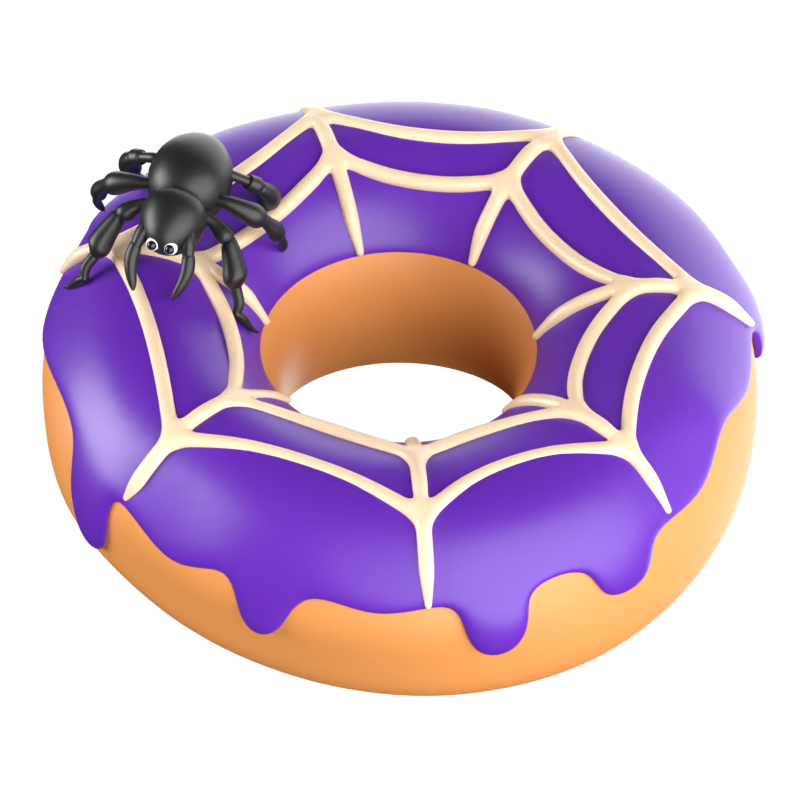 Donut 3D Icon 3D Graphic