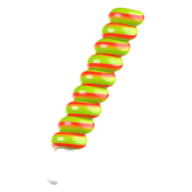 Spiral Candy 3D Icon 3D Graphic