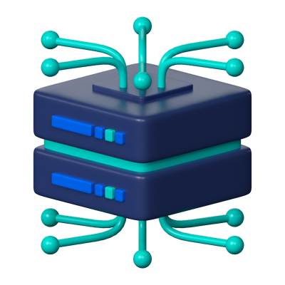 große daten 3d-symbol 3D Graphic