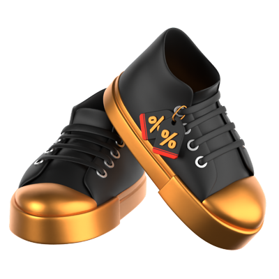 Turnschuhe Verkauf 3D Icon 3D Graphic