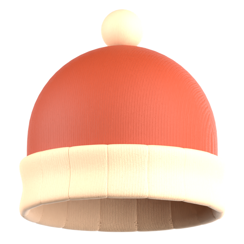 Beanie 3D Icon 3D Graphic