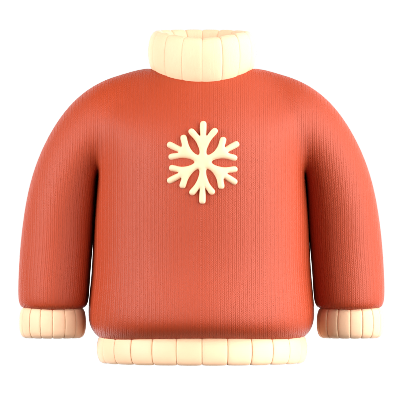 Pullover 3D-Symbol 3D Graphic