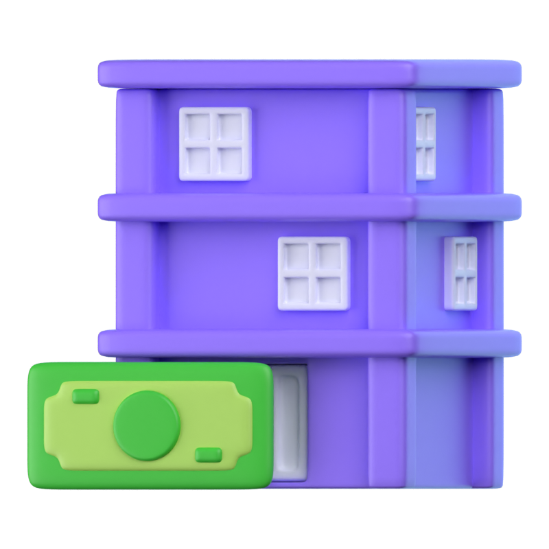 Property Investment 3D Icon