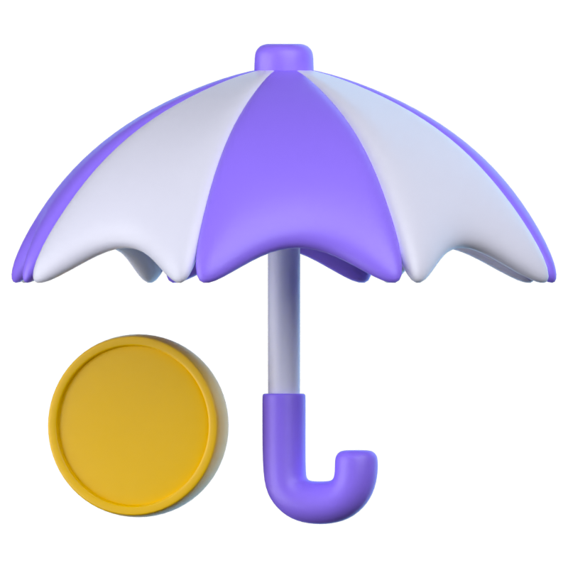 Financial Insurance 3D Icon