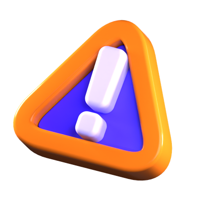 warnung 3d-symbol 3D Graphic