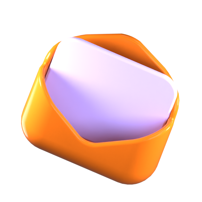 Open Mail 3D Icon