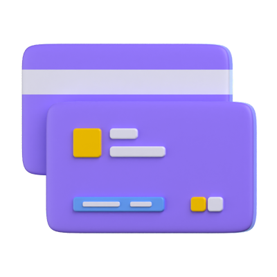 Card Payment 3D Icon 3D Graphic