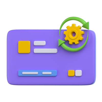 Payment Process 3D Icon 3D Graphic