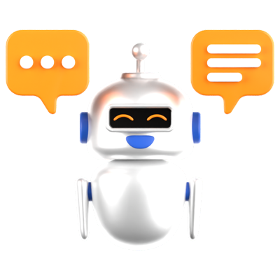 chatbot 3d-symbol 3D Graphic