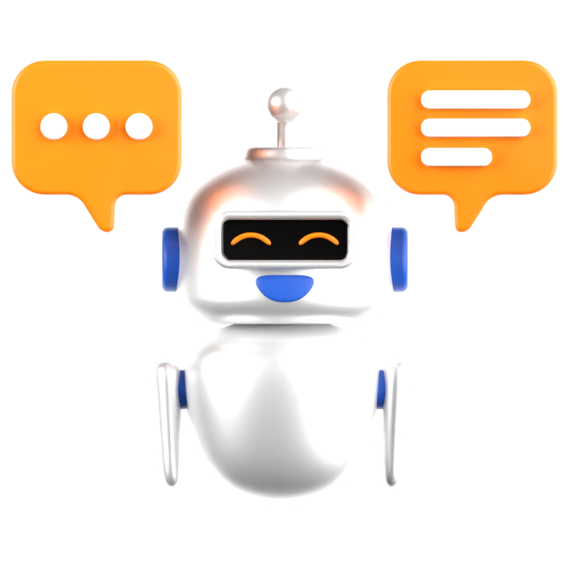 Chatbot Icono 3D 3D Graphic