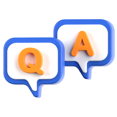 faq 3d-symbol 3D Graphic