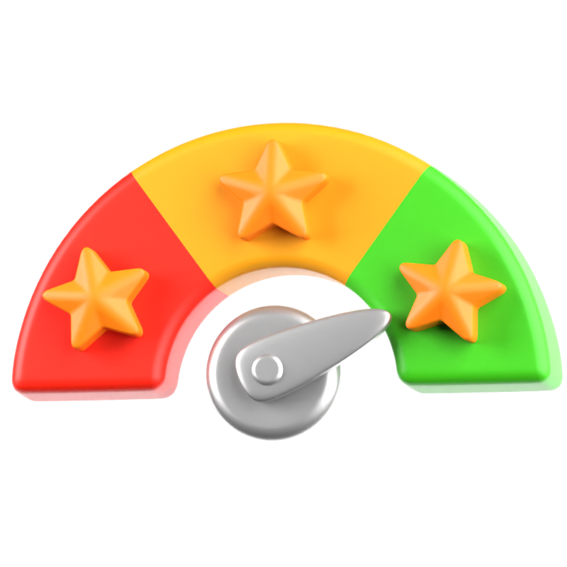 Customer Satisfaction 3D Icon