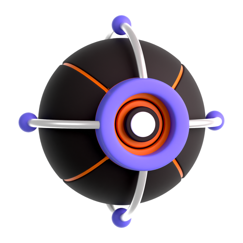 Virtual Eye 3D Icon 3D Graphic