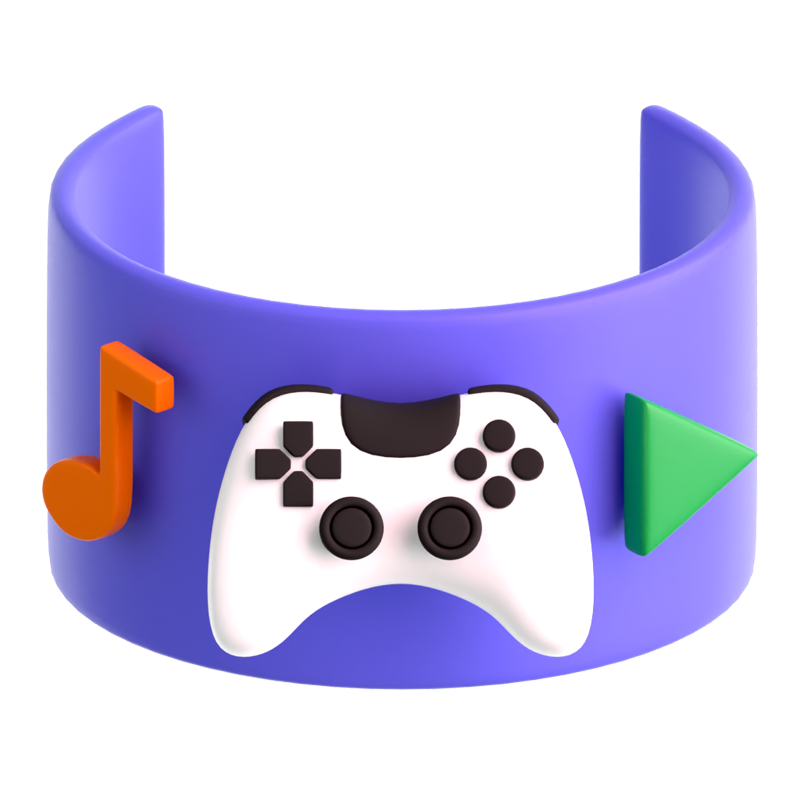 Virtual Multimedia 3D Icon