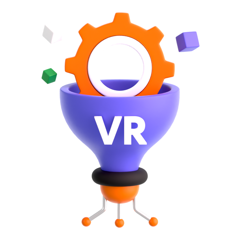 Smart Virtual 3D Icon 3D Graphic