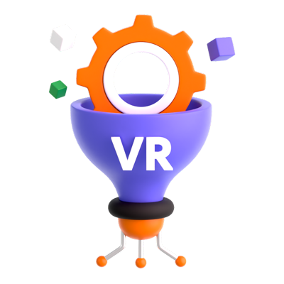 Smart Virtual 3D Icon 3D Graphic