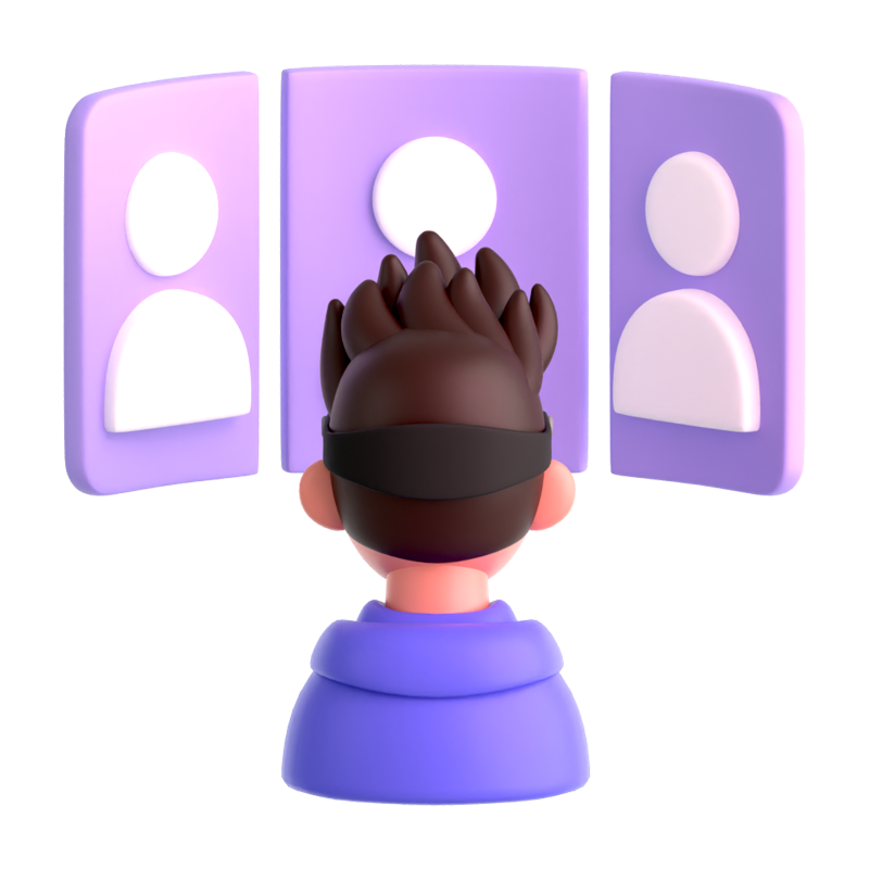 Virtual Coference 3D Icon