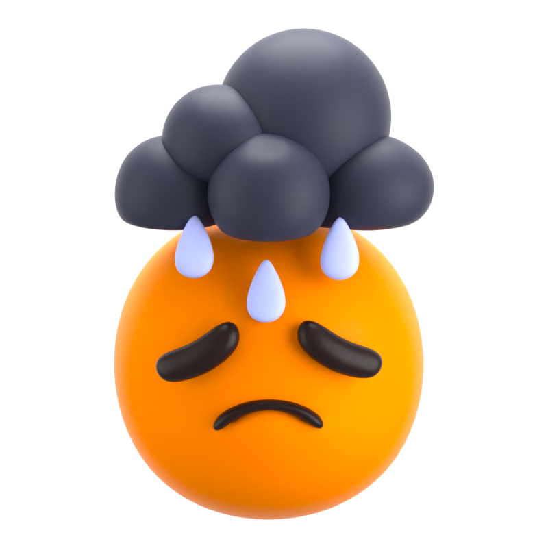 Depression 3D Icon