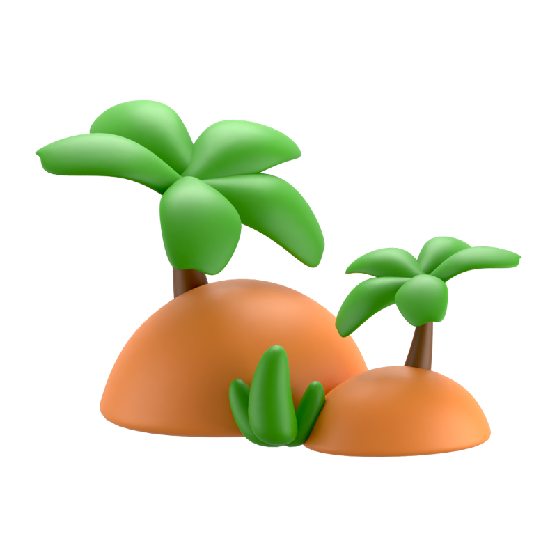 Desert 3D Icon