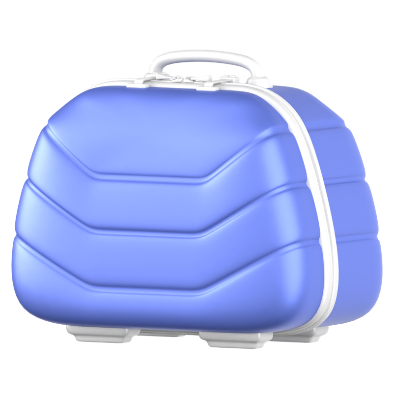 Underseat Luggage 3D Icon