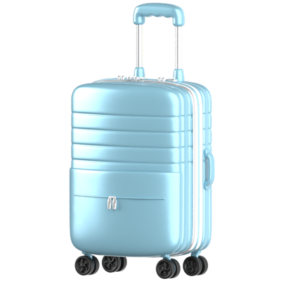 Small Suitcase 3D Icon 3D Graphic