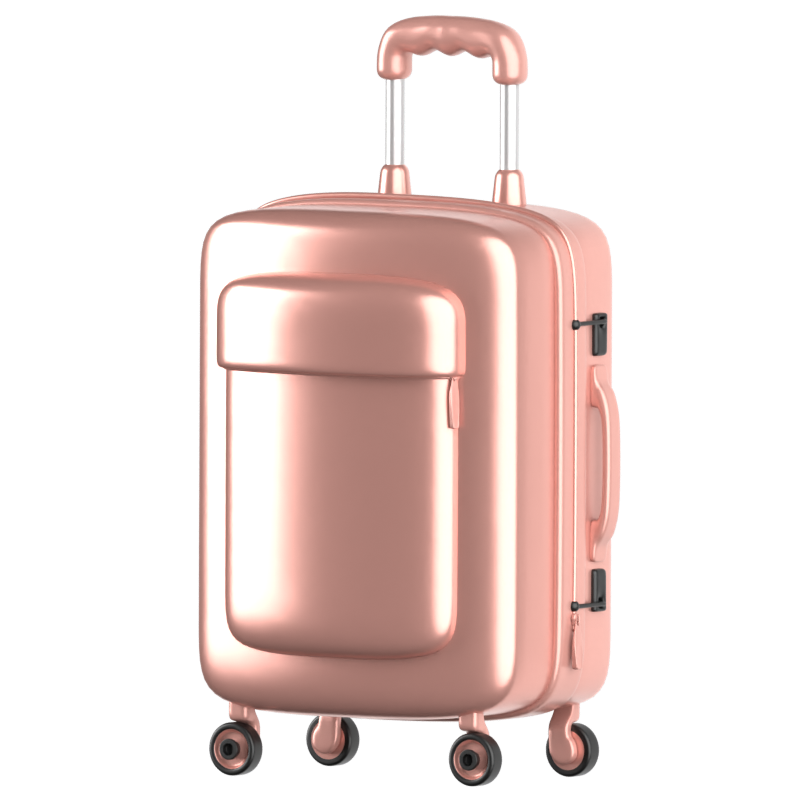 Softcase Luggage 3D Icon 3D Graphic