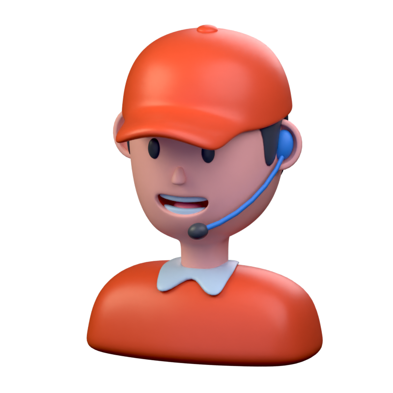 Delivery Customer Service 3D Icon