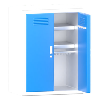 Locker 3D Icon 3D Graphic