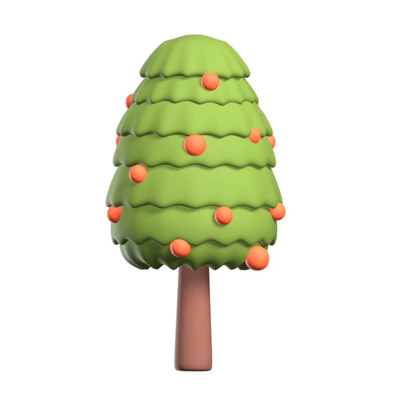 Tree 3D Icon 3D Graphic