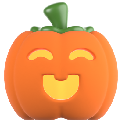 Baby Pumpkin 3D Icon 3D Graphic