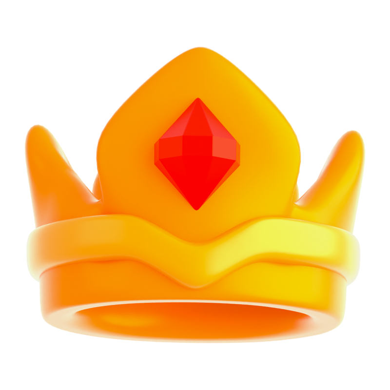 Game Crown 3D Icon