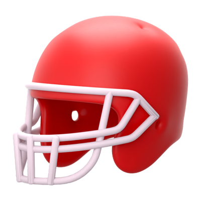 Rugby Helmet 3D icon 3D Graphic