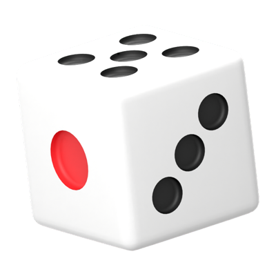 Dice 3D Icon 3D Graphic