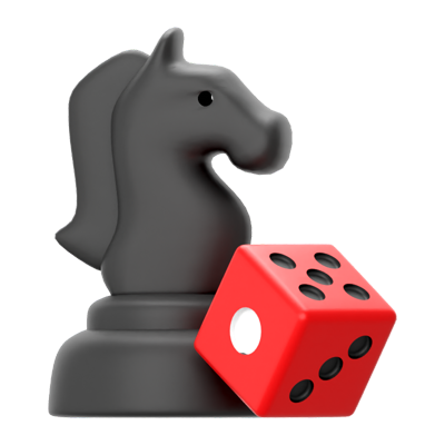 Spiele spielen 3D Icon 3D Graphic