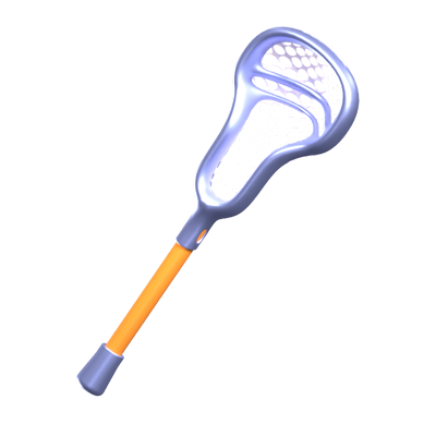 icono 3d del palo de lacrosse 3D Graphic