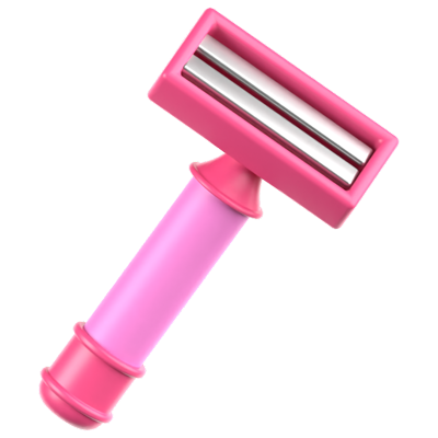 Razor 3D Icon 3D Graphic