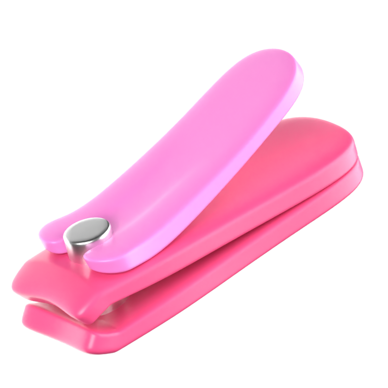 Nail Clipper 3D Icon 3D Graphic