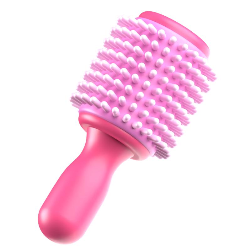 Hair Comb 3D Icon