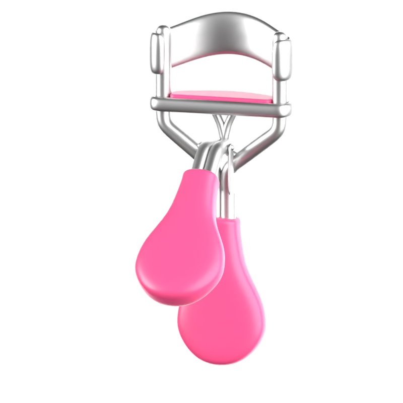 Eyelash Curler 3D Icon 3D Graphic