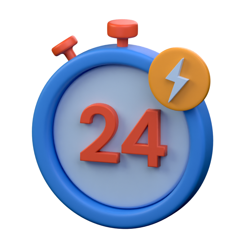 Fast Delivery 3D Icon 3D Graphic