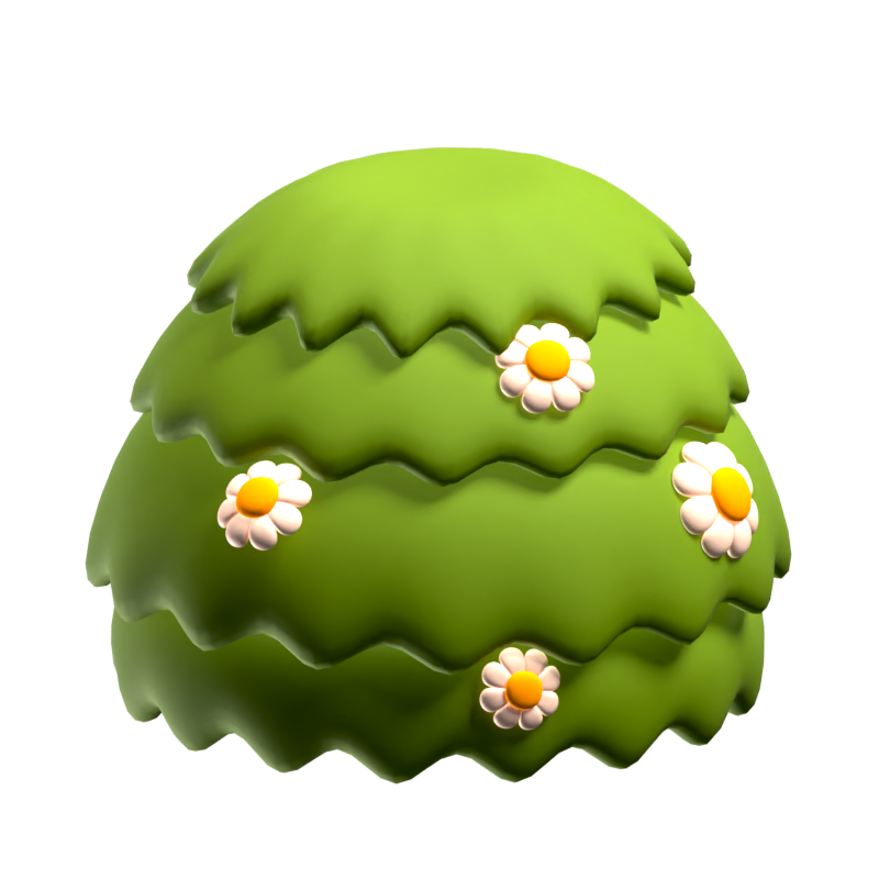 Bush 3D Icon