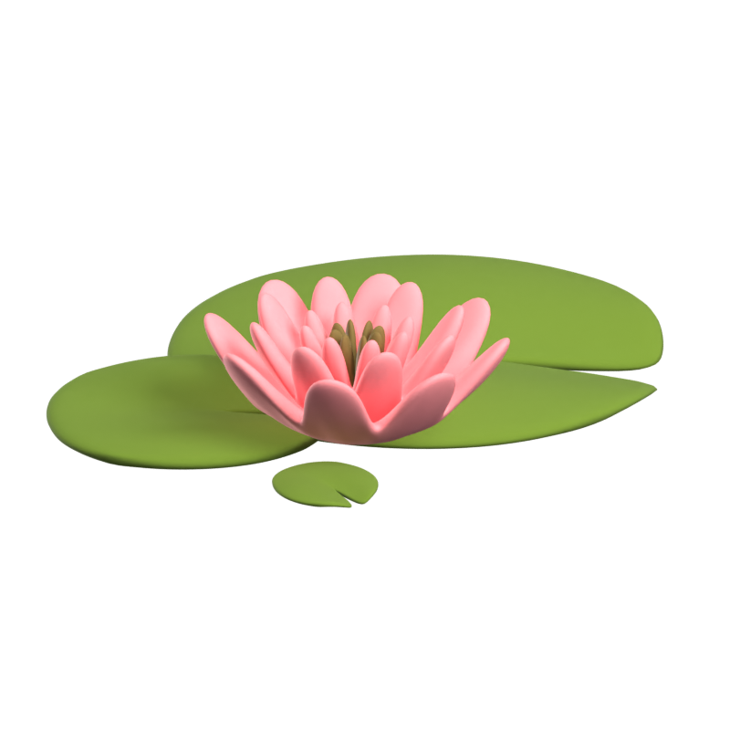 Icono 3D Lily Pad 3D Graphic