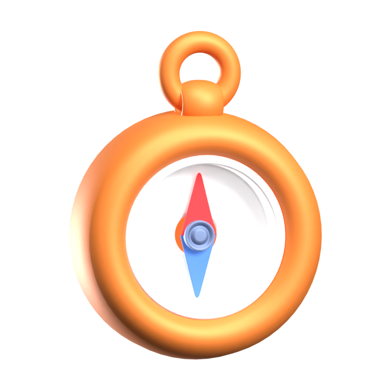 Compass 3D Icon