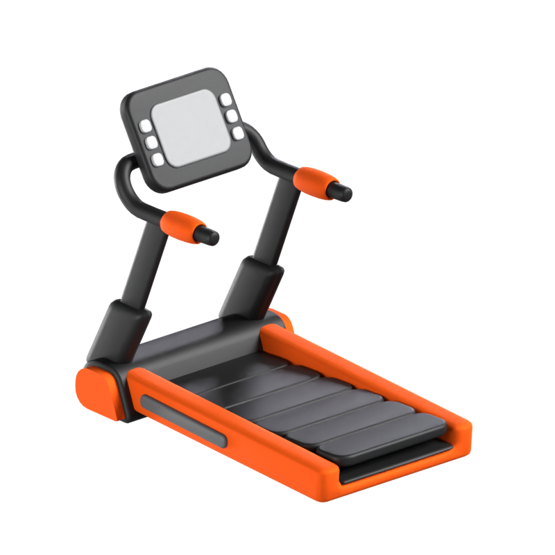 Treadmill Animated 3D Icon 3D Graphic