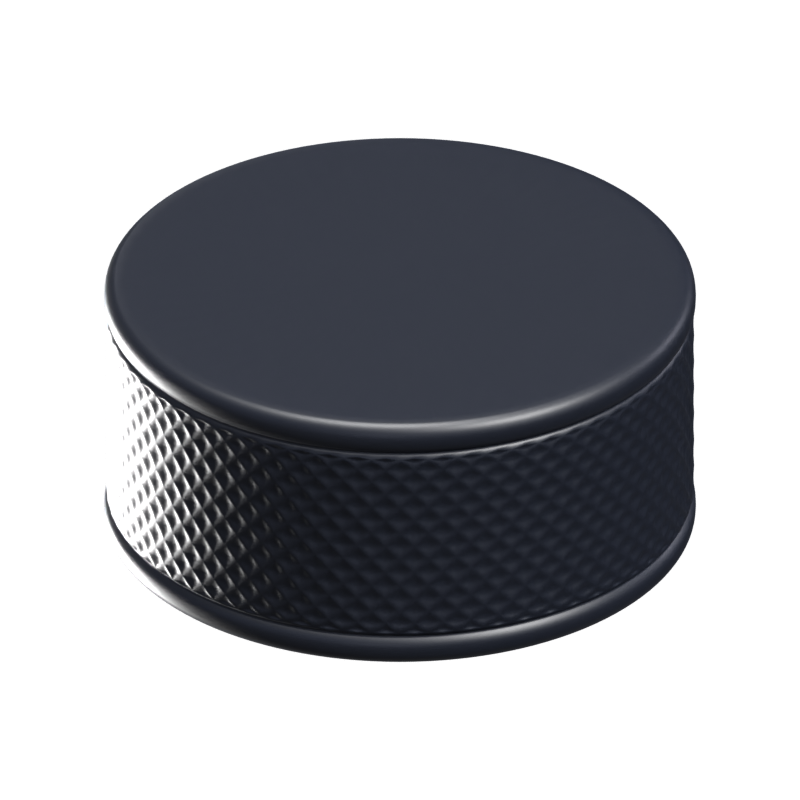 Hockey Puck 3D Icon 3D Graphic