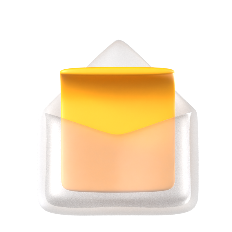 Mail Animated 3D Icon 3D Graphic